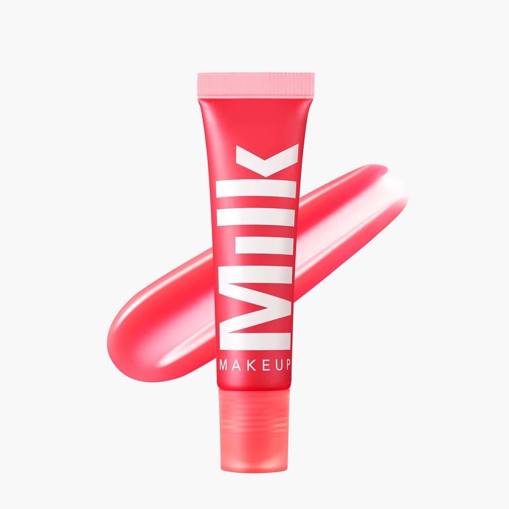NEW Milk Makeup Balmade Lip Balm Refresher Bright Pink Raspberry Rave High Shine